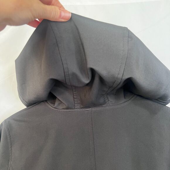ZeroXposur Lightweight Embroidered Detail Black Hooded Soft Shell Jacket Size MD - Picture 4 of 12